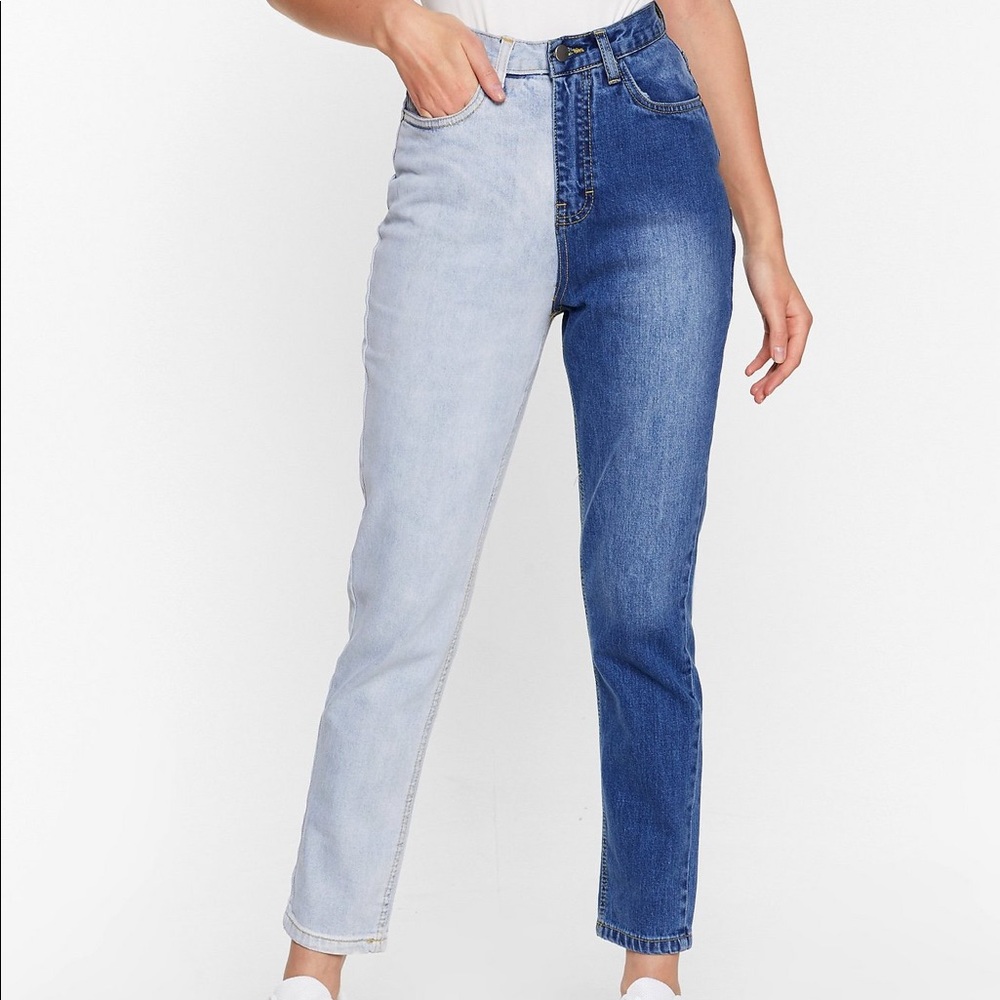 Two Toned Jeans